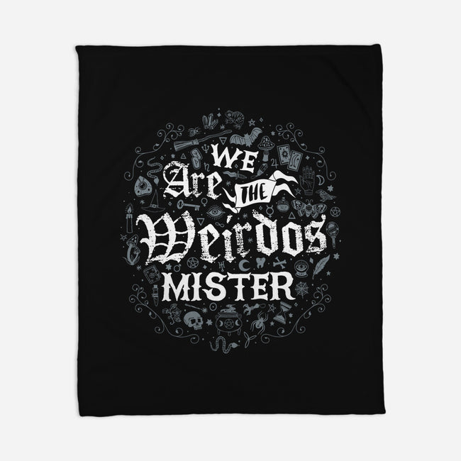 The Weirdos-none fleece blanket-Nemons