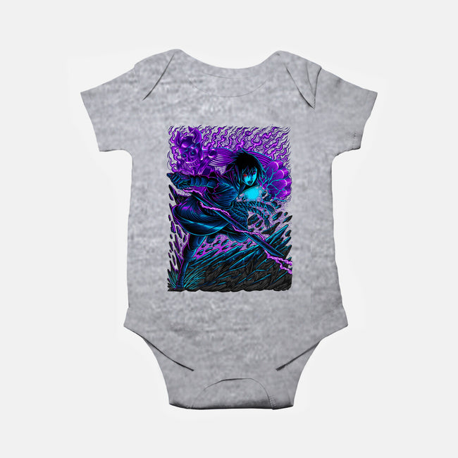 Sasuke X Susanoo-baby basic onesie-alanside