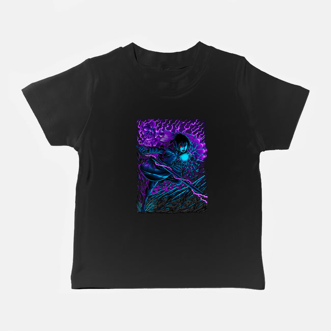 Sasuke X Susanoo-baby basic tee-alanside