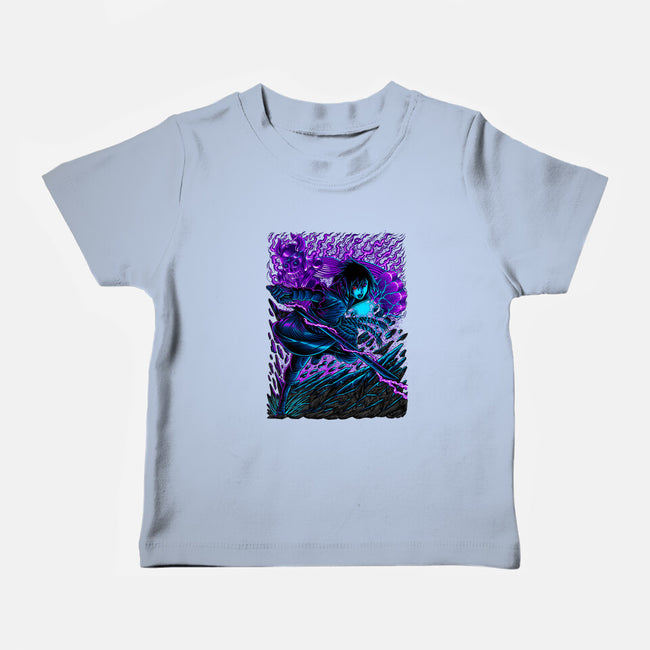 Sasuke X Susanoo-baby basic tee-alanside