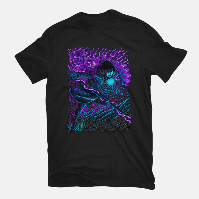 Sasuke X Susanoo-womens basic tee-alanside