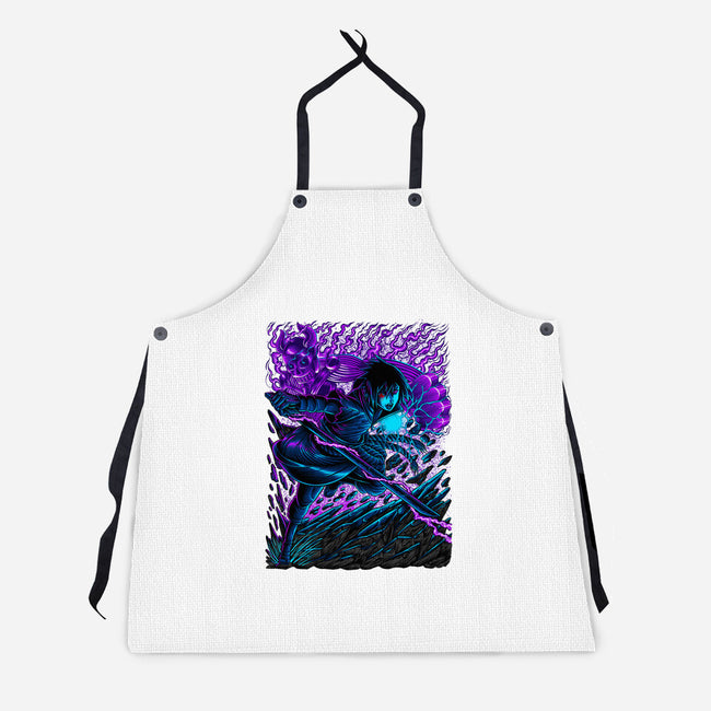 Sasuke X Susanoo-unisex kitchen apron-alanside