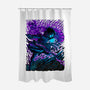 Sasuke X Susanoo-none polyester shower curtain-alanside