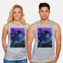Sasuke X Susanoo-unisex basic tank-alanside