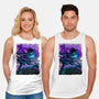 Sasuke X Susanoo-unisex basic tank-alanside