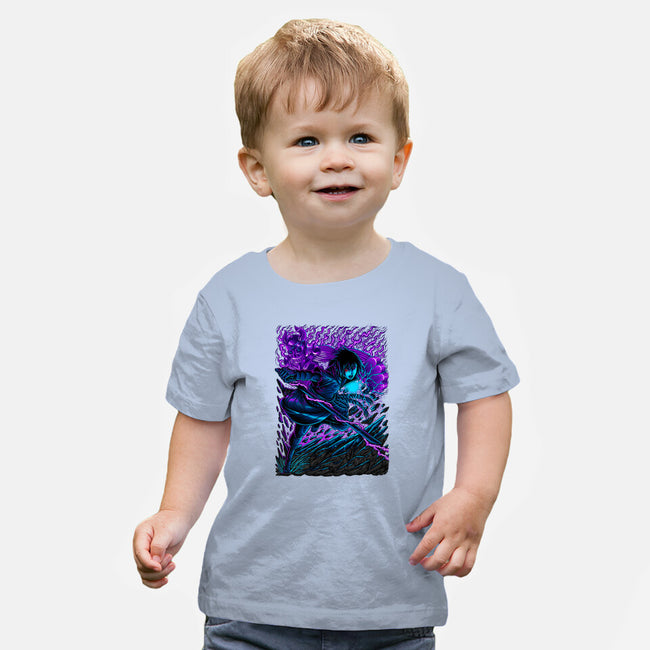 Sasuke X Susanoo-baby basic tee-alanside