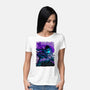 Sasuke X Susanoo-womens basic tee-alanside