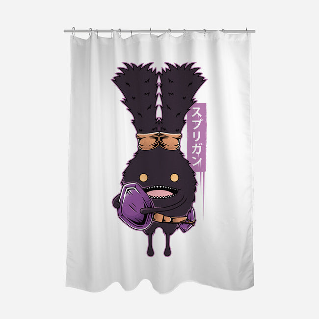 Spriggan-none polyester shower curtain-Alundrart