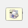 Cute Rabbit-none zippered laptop sleeve-xMorfina