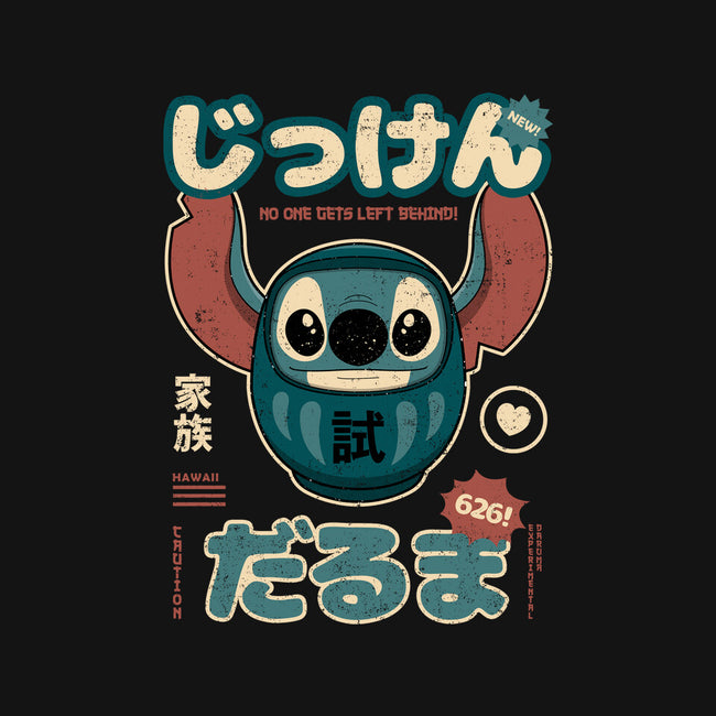 Daruma Experiment-none drawstring bag-retrodivision