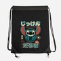 Daruma Experiment-none drawstring bag-retrodivision