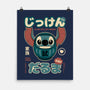 Daruma Experiment-none matte poster-retrodivision