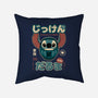 Daruma Experiment-none removable cover throw pillow-retrodivision