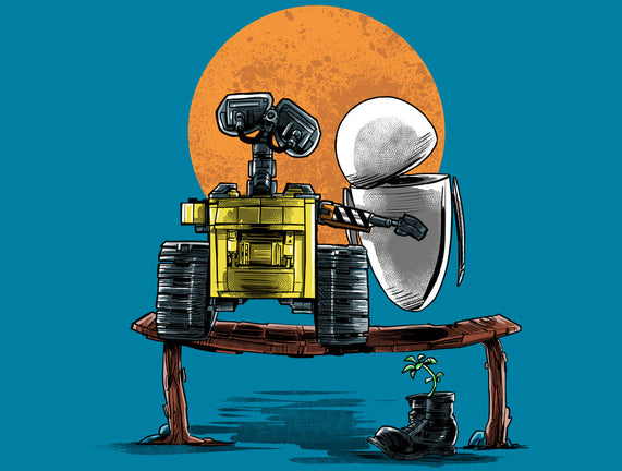 Robots Gazing At The Moon