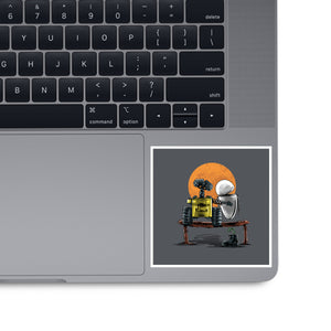 Robots Gazing At The Moon