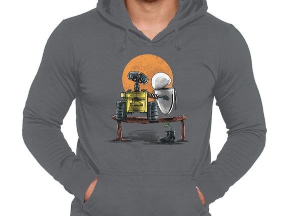 Robots Gazing At The Moon