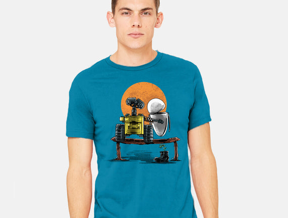 Robots Gazing At The Moon