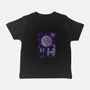 Pixel Death Star-baby basic tee-danielmorris1993