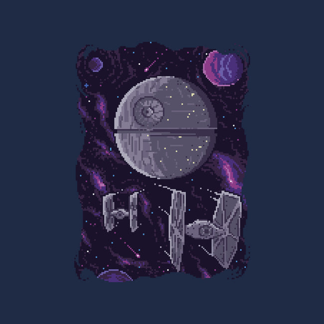 Pixel Death Star-unisex basic tee-danielmorris1993