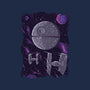 Pixel Death Star-mens long sleeved tee-danielmorris1993