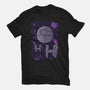 Pixel Death Star-womens basic tee-danielmorris1993