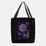 Pixel Death Star-none basic tote bag-danielmorris1993