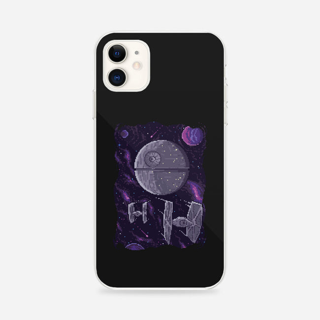 Pixel Death Star-iphone snap phone case-danielmorris1993