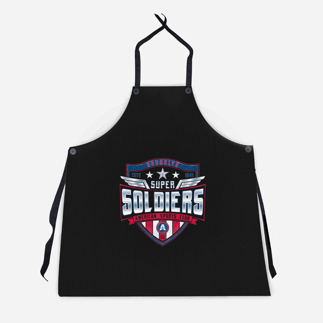 Brooklyn Super Soldiers-unisex kitchen apron-teesgeex