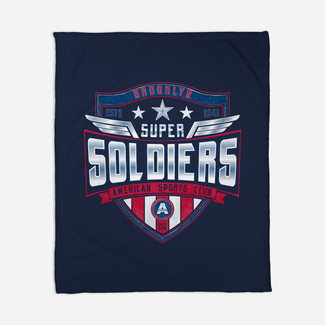 Brooklyn Super Soldiers-none fleece blanket-teesgeex