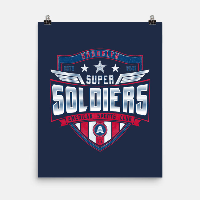 Brooklyn Super Soldiers-none matte poster-teesgeex