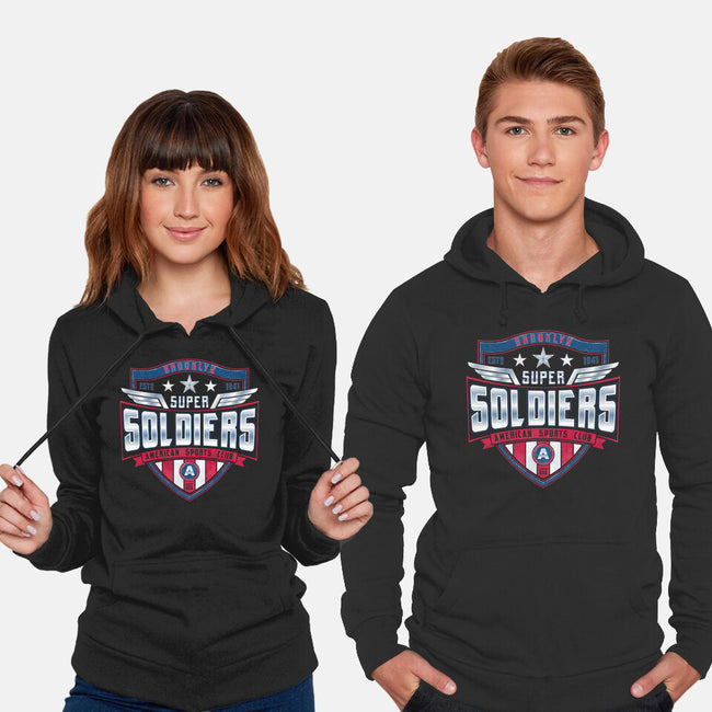 Brooklyn Super Soldiers-unisex pullover sweatshirt-teesgeex