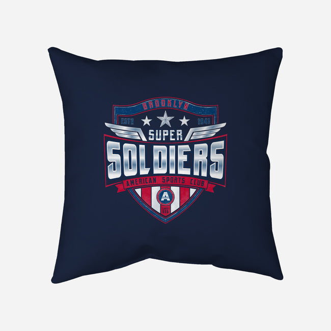 Brooklyn Super Soldiers-none removable cover throw pillow-teesgeex