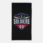 Brooklyn Super Soldiers-none beach towel-teesgeex