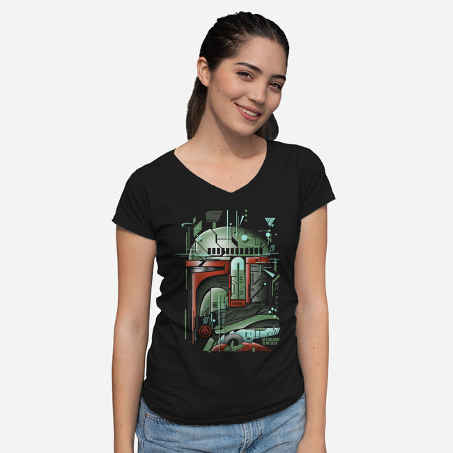As You Wish-womens v-neck tee-silentOp