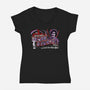 Do The Time Warp Again-womens v-neck tee-goodidearyan