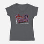Do The Time Warp Again-womens v-neck tee-goodidearyan