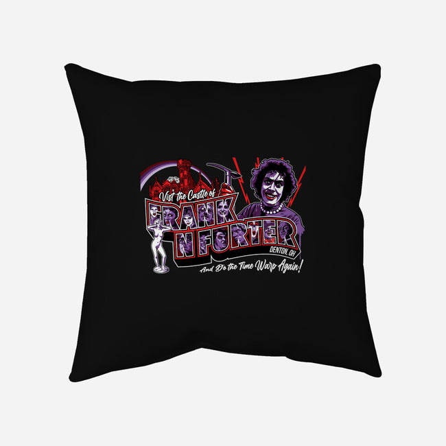 Do The Time Warp Again-none removable cover w insert throw pillow-goodidearyan