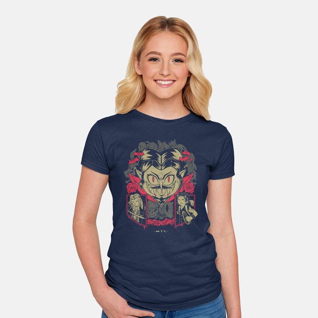 But Enough Talk-womens fitted tee-drzebra