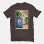 Tardis In Egypt-womens basic tee-DrMonekers