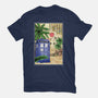 Tardis In Egypt-womens basic tee-DrMonekers
