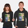 Tardis In Egypt-unisex pullover sweatshirt-DrMonekers