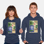 Tardis In Egypt-unisex pullover sweatshirt-DrMonekers