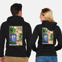 Tardis In Egypt-unisex zip-up sweatshirt-DrMonekers