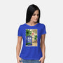 Tardis In Egypt-womens basic tee-DrMonekers