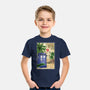 Tardis In Egypt-youth basic tee-DrMonekers
