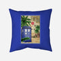 Tardis In Egypt-none removable cover throw pillow-DrMonekers