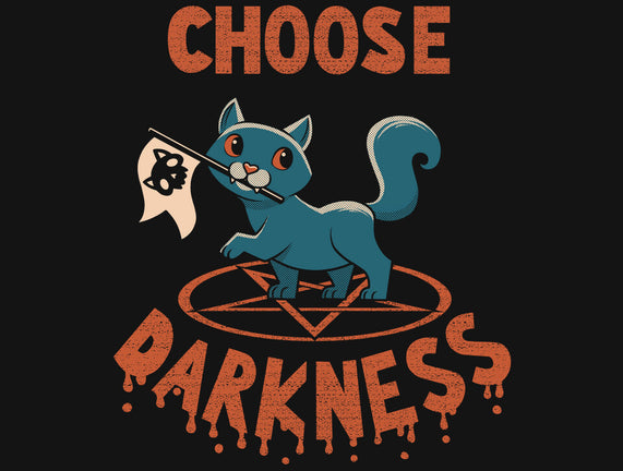 Cat Chooses Darkness