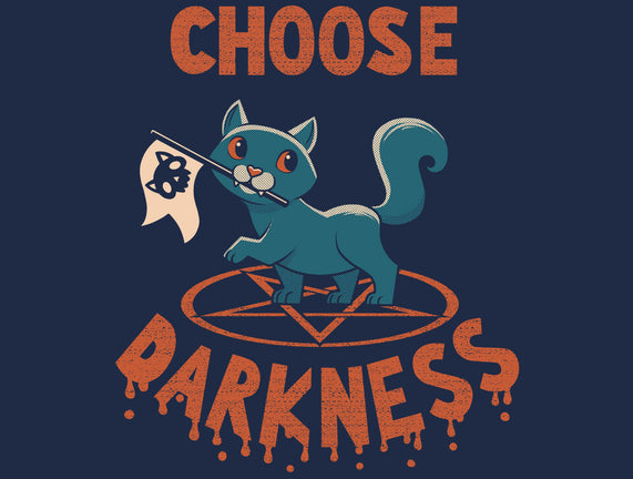 Cat Chooses Darkness