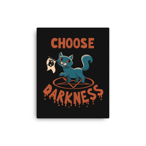 Cat Chooses Darkness
