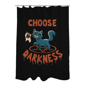 Cat Chooses Darkness